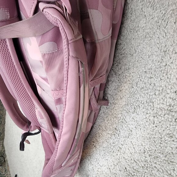 Satch Backpack Pink Camo School College Got Your Satch Campus Study Rucking USA - Picture 7 of 8
